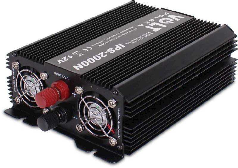 Przetwornica napięcia IPS 2000 N 12/230V (1000/2000W) + USB
