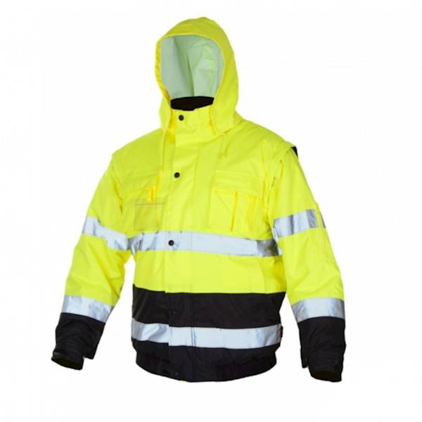 Kurtka FLASH Short-B Yellow L