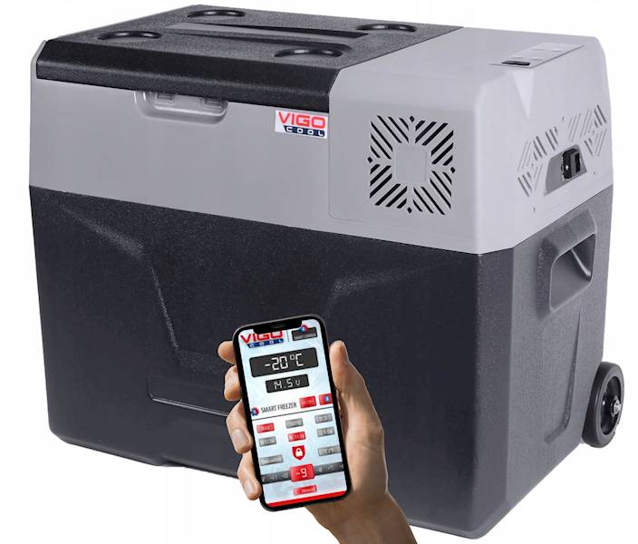 Przenośna lodówka sprężarkowa 40L DC12/24V AC110-240V