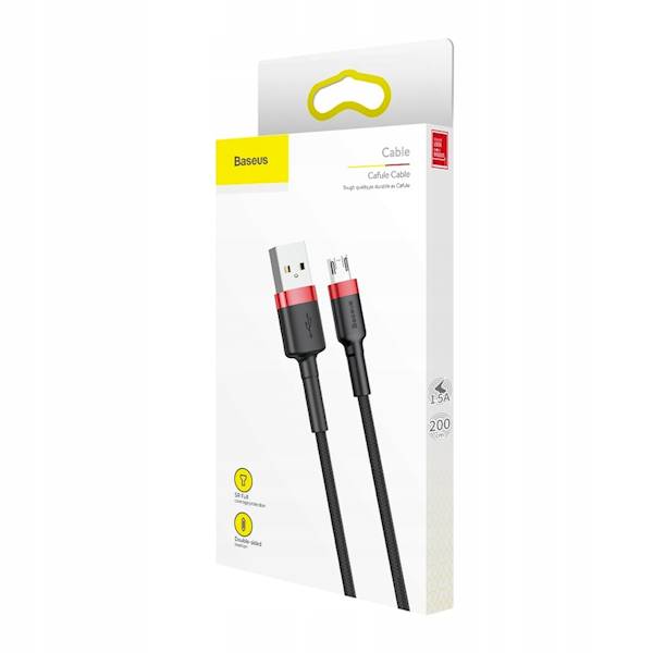 Kabel CAMKLF-C91 USB - microUSB typ B Baseus 2 m 1,5A
