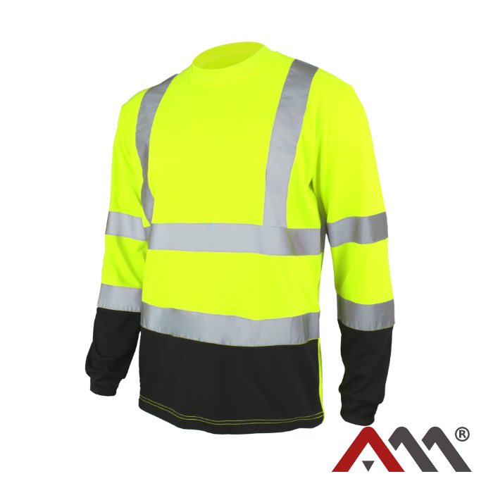 Koszulka T-Ref Long yellow S 