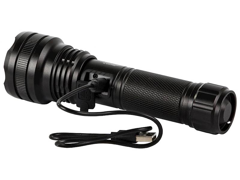 Latarka taktyczna wojskowa bailong zoom led xhp160