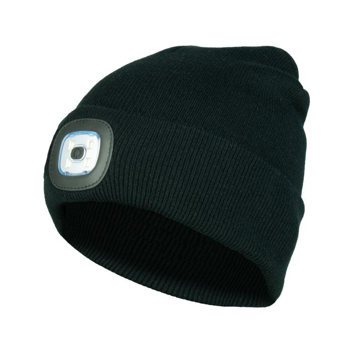 Czapka FLASHLIGHT BLACK