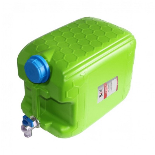 Pojemnik 10L ZIEL.-kran górny  niski