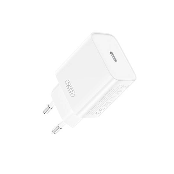 Ładowarka sieciowa CE15 PD 20W 1x USB-C biała + kabel USB-C - USB-C