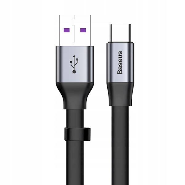 Kabel CATMBJ-BG1 Nimble USB - USB-C 23cm 5A szaro-czarny 40W