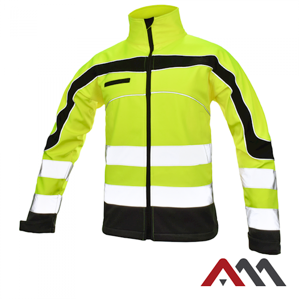 Kurtka SOFTFLEX Yellow Softshell XXXL