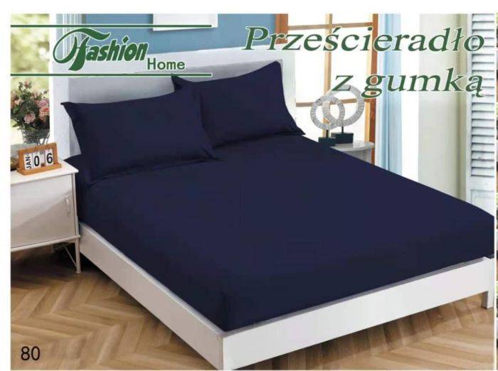 Prześcieradło z gumką 90х200 czarn