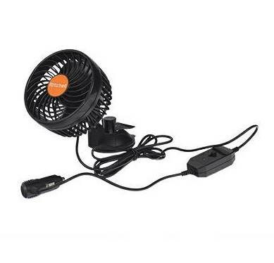 Wentylator TURBO 4,5"24V-przyssawka na szybę