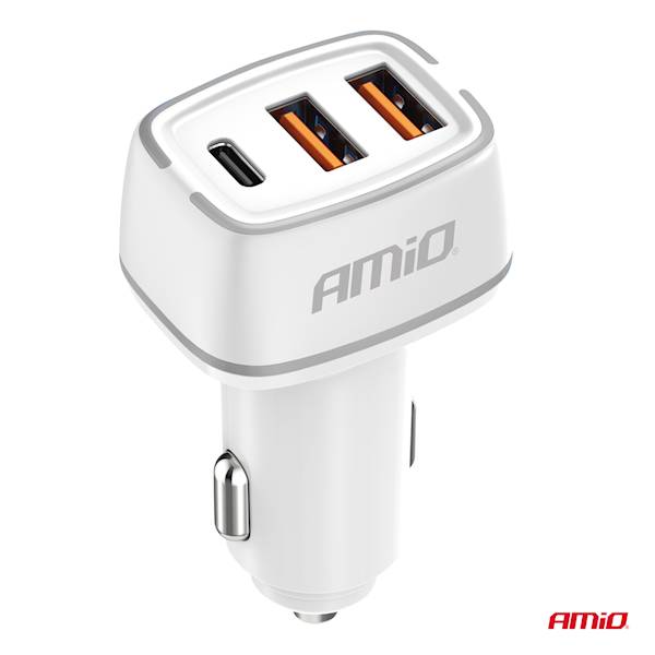 Ładowarka 2x USB-A + USB-C 32W 