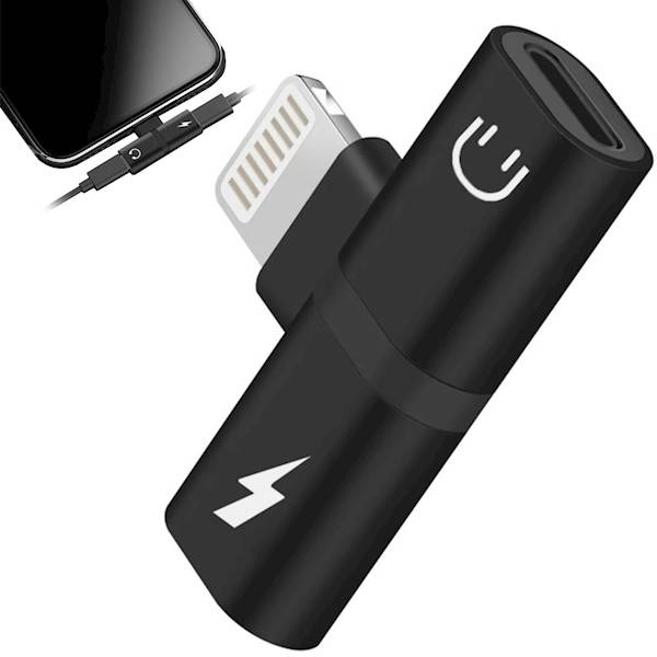 Adapter lightning ipad iphone 2w1