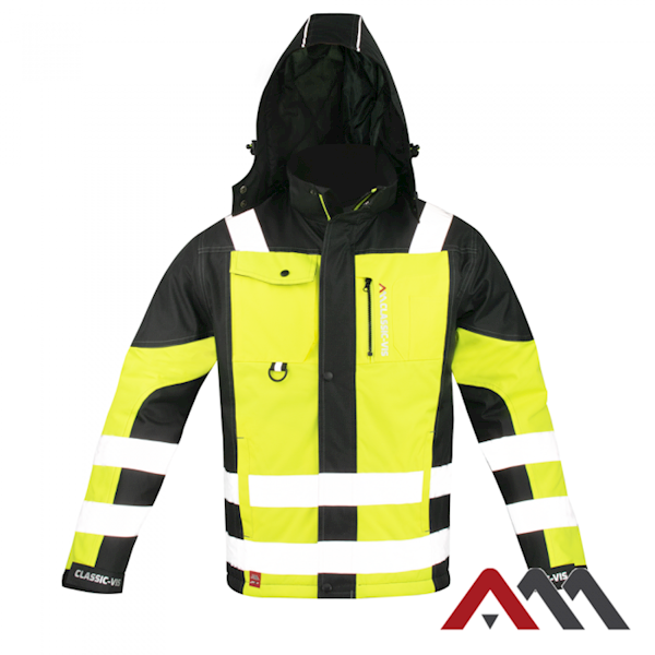 Kurtka  CLASSIC-VIS OXFORD yellow ocieplana XL