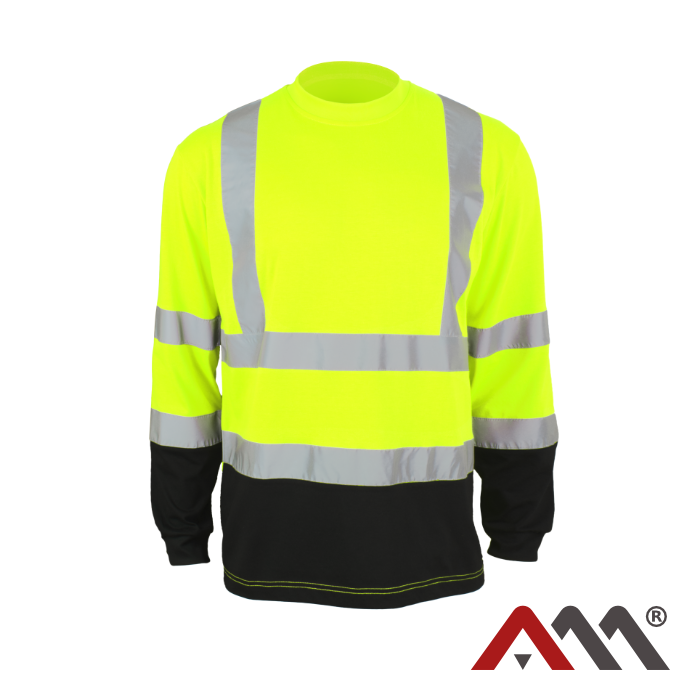 Koszulka T-Ref Long yellow L 