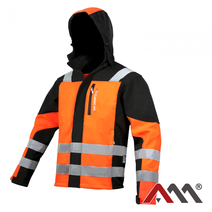 Kurtka Classic-Vis Orange Softshell XXL