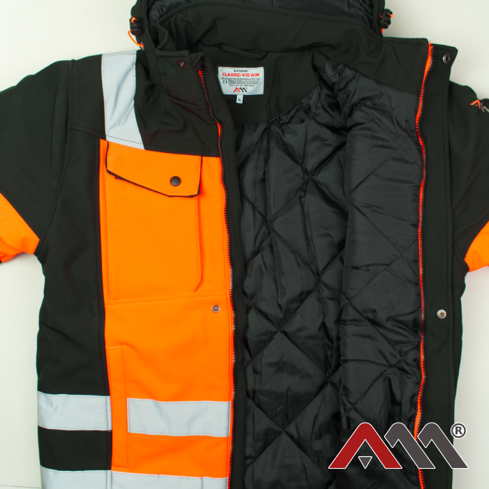 Kurtka CLASSIC-VIS WIN Orange Softshell XL