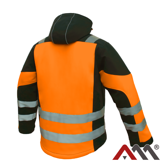 Kurtka CLASSIC-VIS WIN Orange Softshell XXXL
