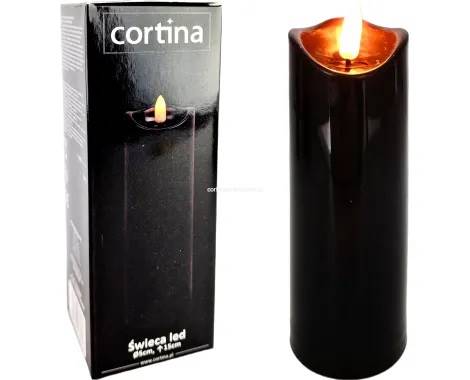 Wkład LED Cortina 150 2/20/wax Czarna