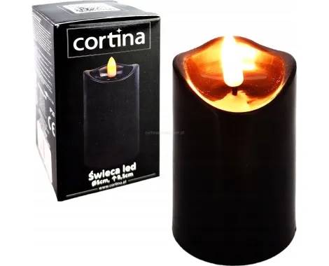 Wkład LED Cortina 100 1/21/wax czarna