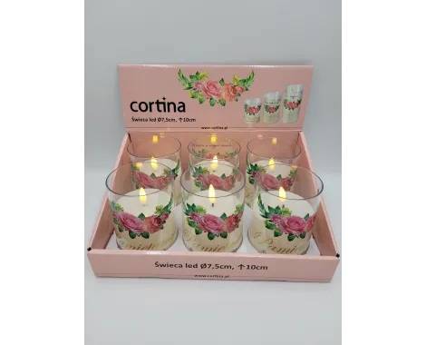 Świeca Led Cortina 4/24/JFN H100 Pamiętamy