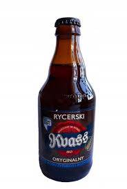 Kvas 0,33 l Rycerski Oryginalny Szkło