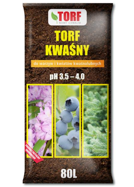 TORF KWAŚNY 80L PH 3,5-4,0 s.