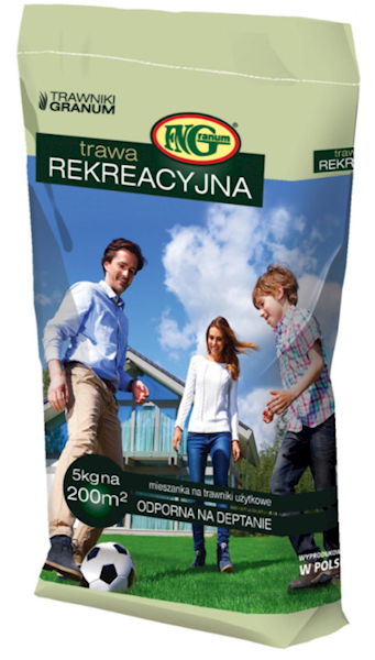 REKREACYJNA 5KG MIESZANKA TRAW KWALIFIKOWANA