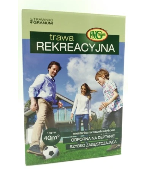 REKREACYJNA 1KG MIESZANKA TRAW KW.