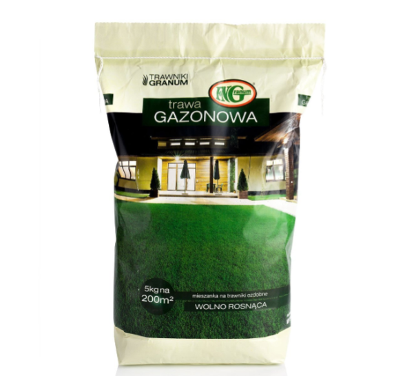 GAZONOWA 5KG MIESZANKA TRAW KWALIFIKOWANA 