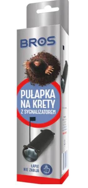 BROS PUŁAPKA NA KRETY Z SYGNALIZATOREM