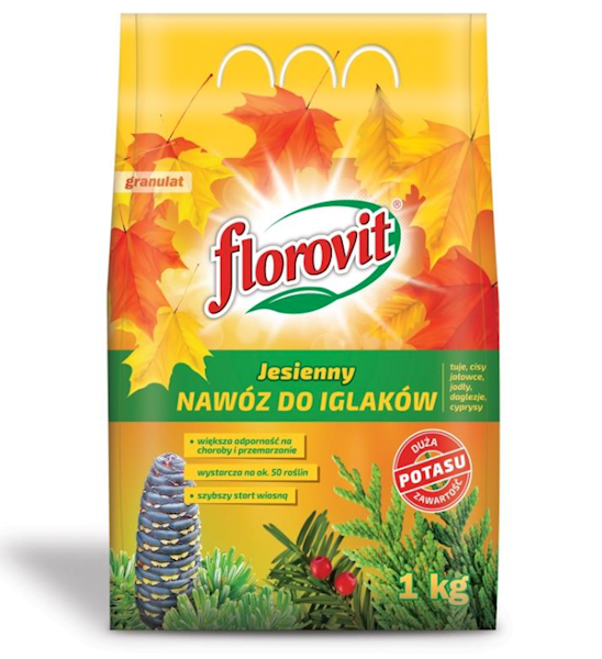 FLOROVIT NAWÓZ JESIENNY DO IGLAKÓW 1KG WOREK