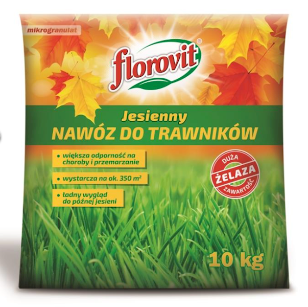 FLOROVIT NAWÓZ JESIENNY DO TRAWNIKÓW 10KG