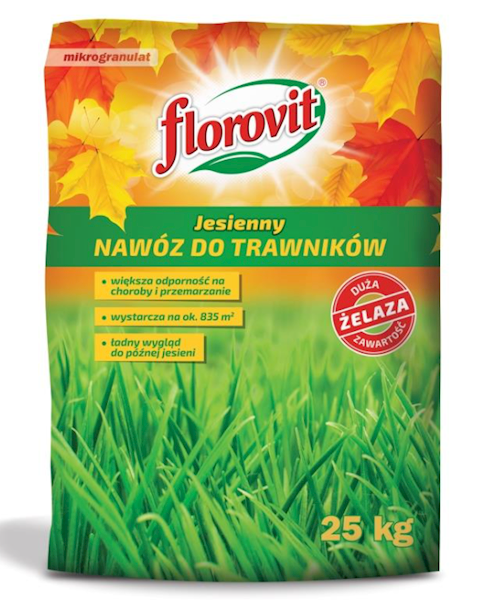 FLOROVIT NAWÓZ JESIENNY DO TRAWNIKÓW 25KG