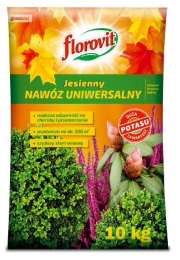 FLOROVIT NAWÓZ JESIENNY UNIWERSLANY 10KG