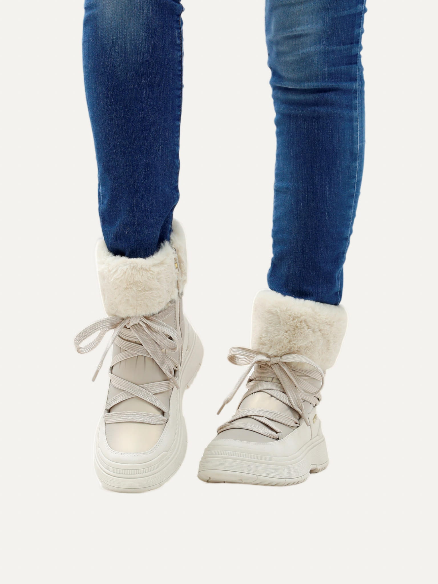 Śniegowce Caprice z Futerkiem