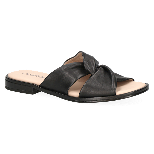 Caprice Klapki 9-27100-42 czarny