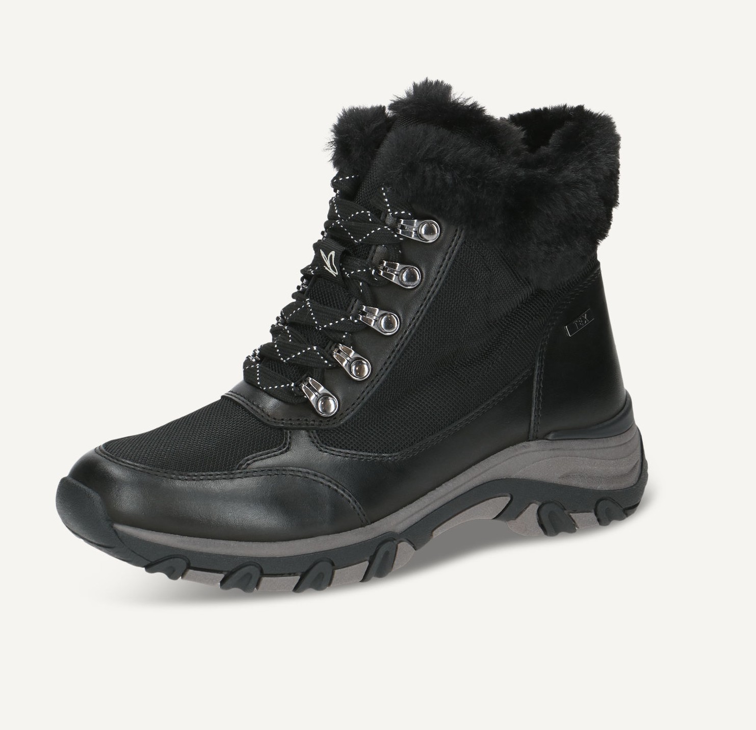 Caprice Śniegowce 26223 czarny