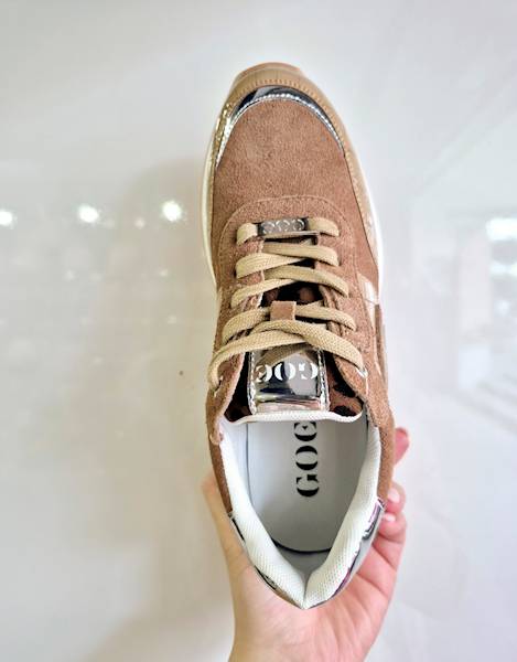 GOE Sneakersy KK2N4086 karmel r36