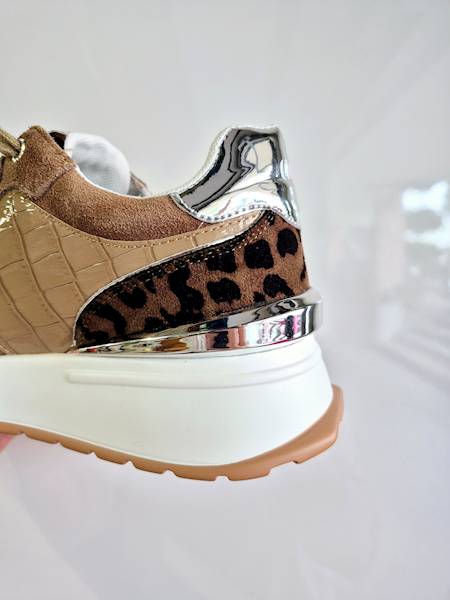 GOE Sneakersy KK2N4086 karmel r37