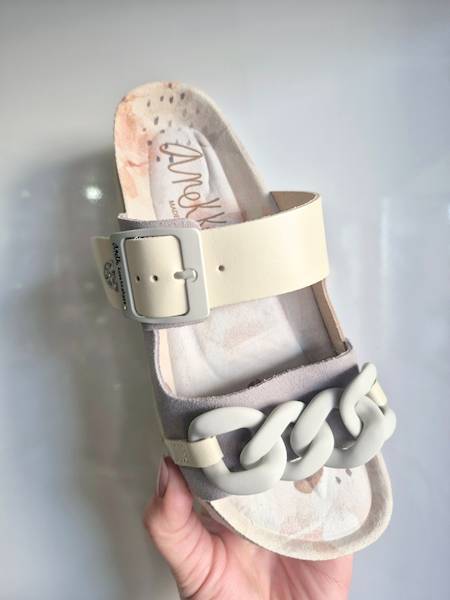 Anekke Klapki 40381-703 szary r38