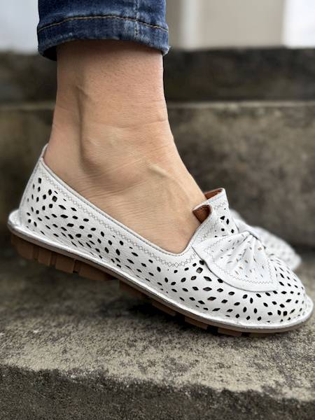 Artiker Baleriny 56C0054 biały r38