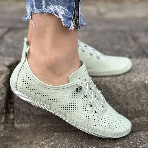 Artiker Sneakers 54C0833 mięta r39