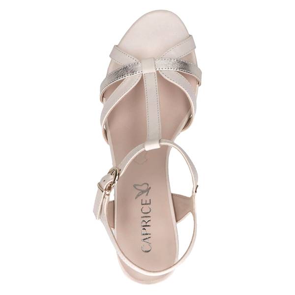 Caprice Sandały 28308 krem r40