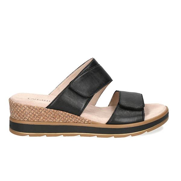 Caprice Klapki 27250 czarny r36