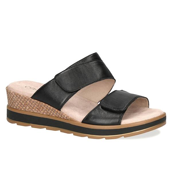 Caprice Klapki 27250 czarny r40