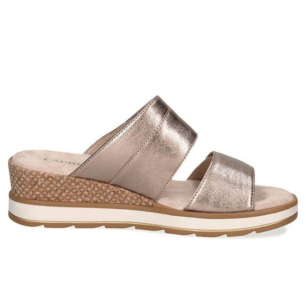 Caprice Klapki 27250 złoty r36