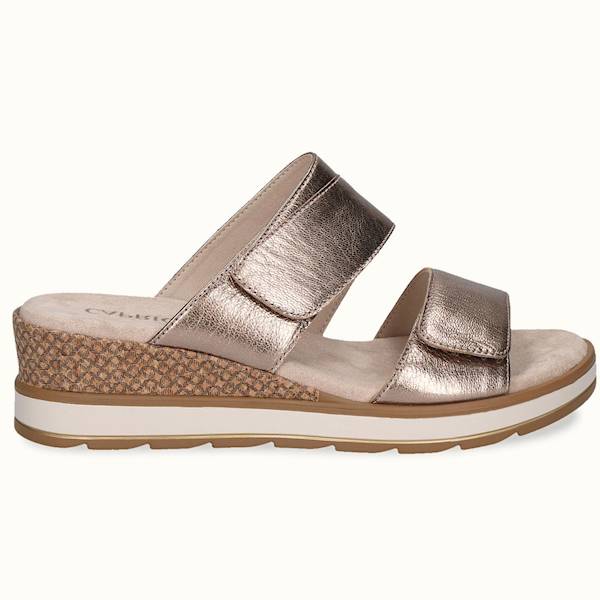 Caprice Klapki 27250 złoty r36