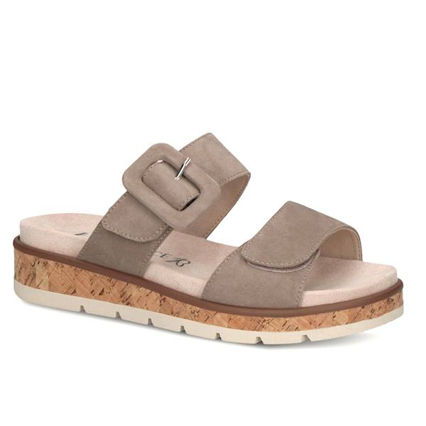Caprice Klapki 27206 taupe r39