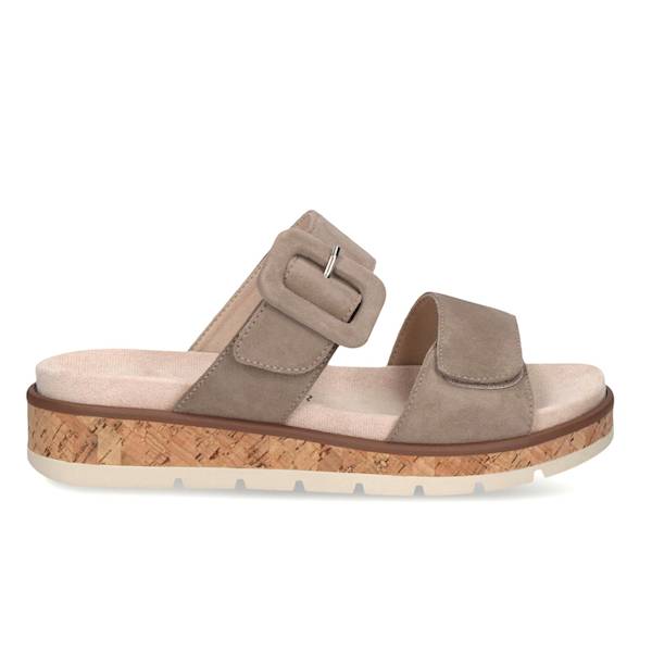 Caprice Klapki 27206 taupe r41