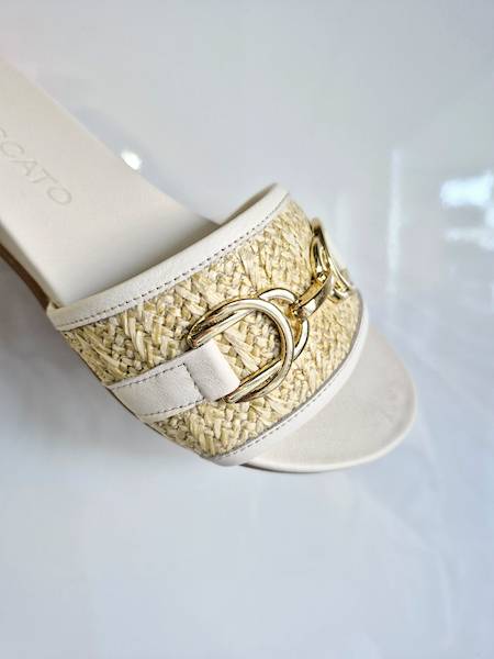 Boccato Klapki 02.2349 biały r37