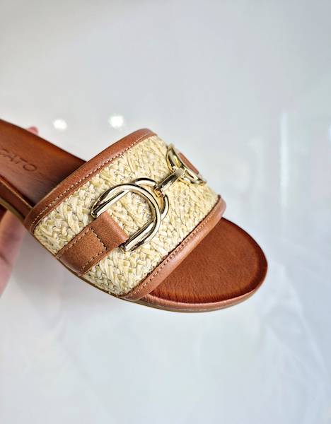 Boccato Klapki 02.2349 brąz r39